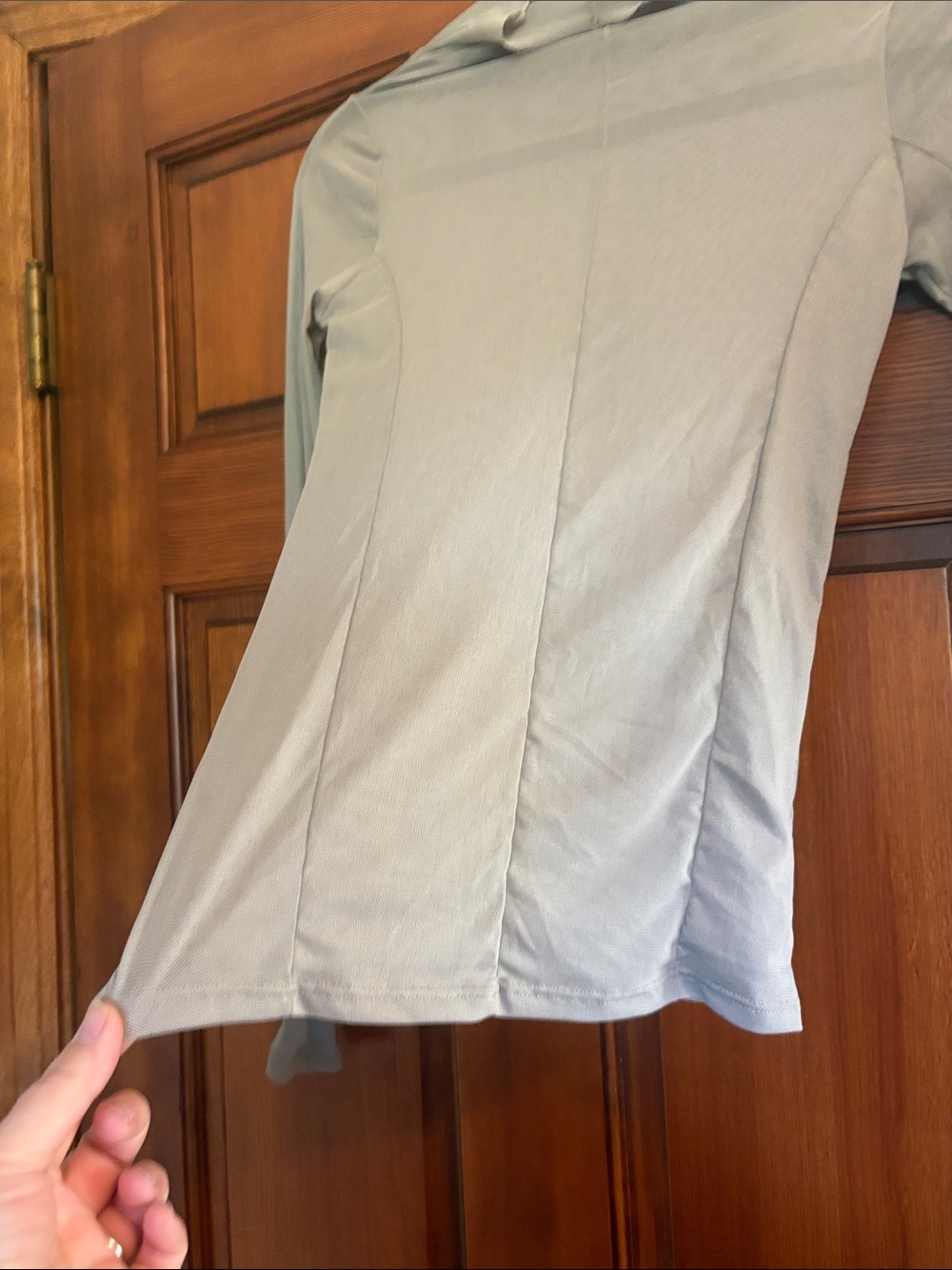 Mesh Mock Neck - Picture 4 of 7
